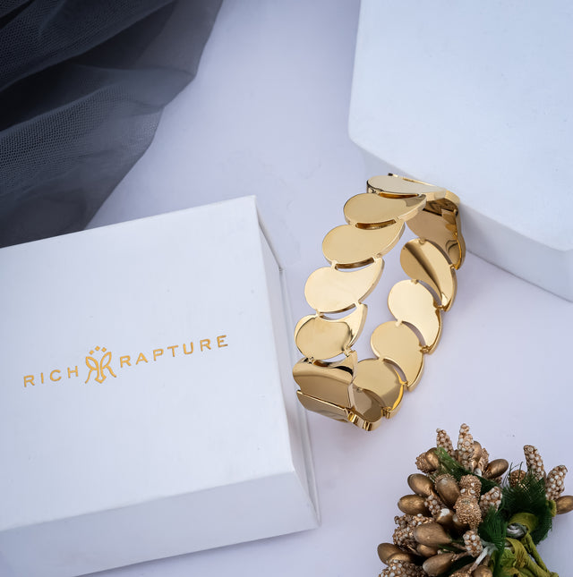 Water Drop Gold-Plated Bracelet