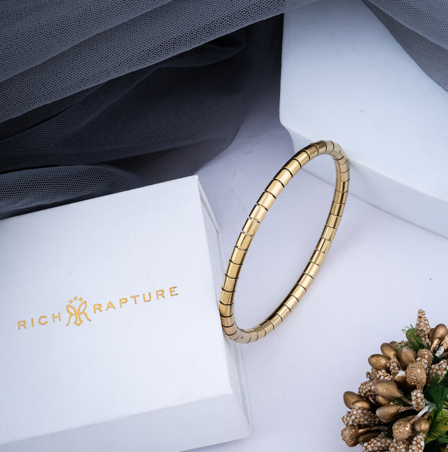 Timeless Stack Gold-Plated Bracelet