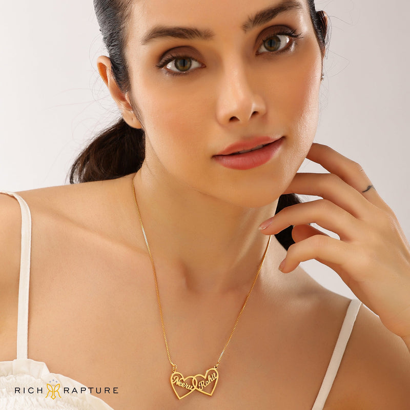 Couple Name Necklace