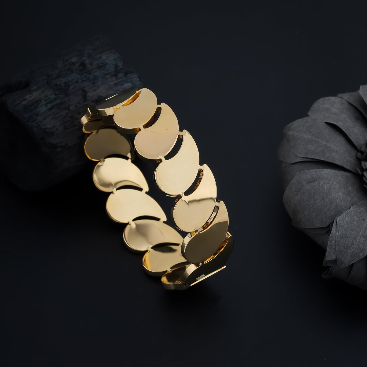Water Drop Gold-Plated Bracelet